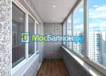 Заказать балкон в Фрязино цена от 1320 руб | Остекление балконов и лоджий МосБалкон