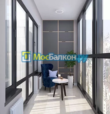 Заказать балкон в Фрязино цена от 1320 руб | Остекление балконов и лоджий МосБалкон