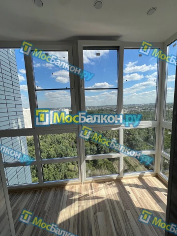 Панорамное остекление заказать под ключ по выгодной цене в Фрязино от компании МосБалкон