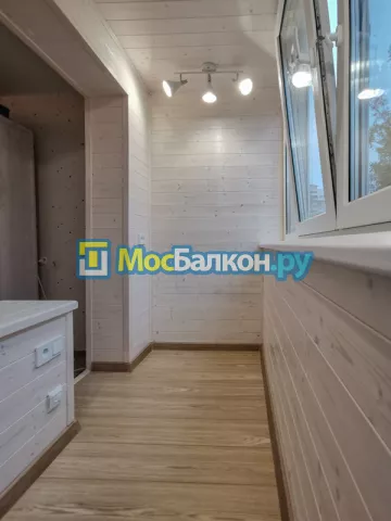Отделка балконов в Фрязино | Отделка балконов и лоджий и обшивка под ключ в МосБалкон