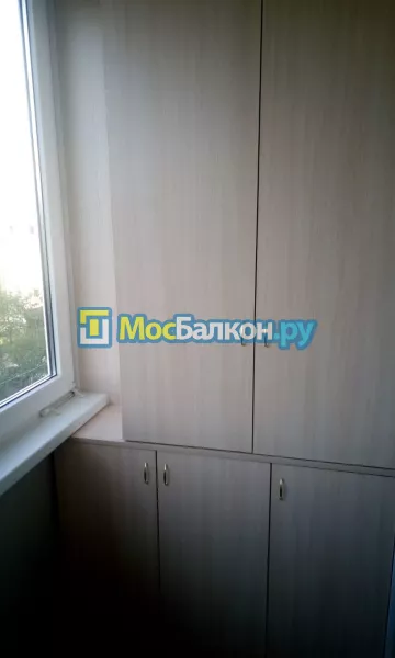Шкаф на балкон купить в Фрязино на заказ недорого от МосБалкон