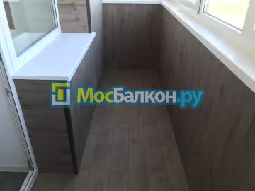 Отделка балконов в Фрязино | Отделка балконов и лоджий и обшивка под ключ в МосБалкон
