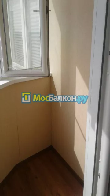 Отделка балкона и лоджии пластиковыми ПВХ панелями в Фрязино от компании МосБалкон