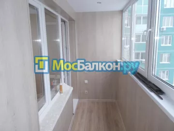 Алюминиевое остекление лоджий под ключ по доступным ценам в Фрязино | МосБалкон