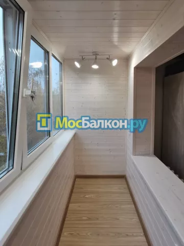 Отделка балконов в Фрязино | Отделка балконов и лоджий и обшивка под ключ в МосБалкон
