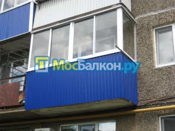 Заказать балкон в Фрязино цена от 1320 руб | Остекление балконов и лоджий МосБалкон