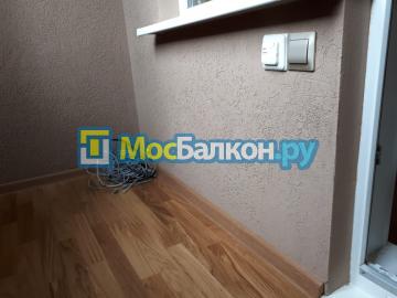 Остекление лоджии и отделка гипсокартоном