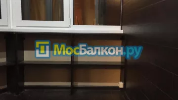 Шкаф на балкон купить в Фрязино на заказ недорого от МосБалкон