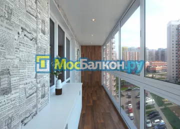 Заказать балкон в Фрязино цена от 1320 руб | Остекление балконов и лоджий МосБалкон