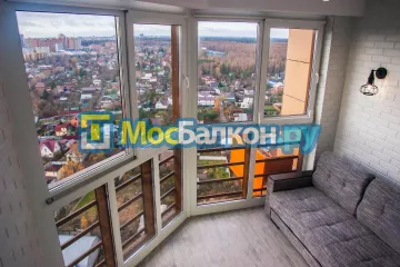 Заказать балкон в Фрязино цена от 1320 руб | Остекление балконов и лоджий МосБалкон