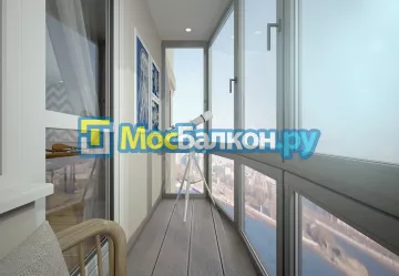 Заказать балкон в Фрязино цена от 1320 руб | Остекление балконов и лоджий МосБалкон