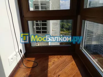 Панорамное остекление заказать под ключ по выгодной цене в Фрязино от компании МосБалкон
