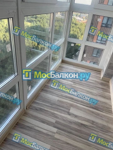 Панорамное остекление заказать под ключ по выгодной цене в Фрязино от компании МосБалкон