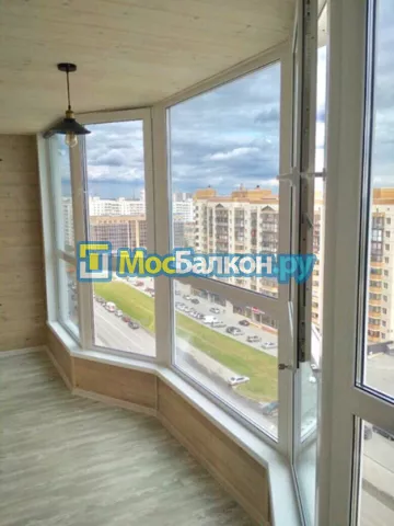 Заказать балкон в Фрязино цена от 1320 руб | Остекление балконов и лоджий МосБалкон