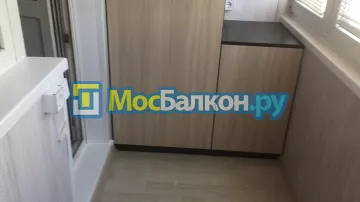 Шкаф на балкон купить в Фрязино на заказ недорого от МосБалкон