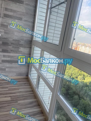 Панорамное остекление заказать под ключ по выгодной цене в Фрязино от компании МосБалкон