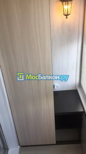 Шкаф на балкон купить в Фрязино на заказ недорого от МосБалкон