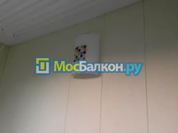 Отделка балкона и лоджии пластиковыми ПВХ панелями в Фрязино от компании МосБалкон
