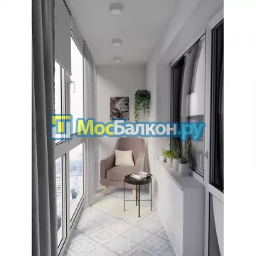 Заказать балкон в Фрязино цена от 1320 руб | Остекление балконов и лоджий МосБалкон