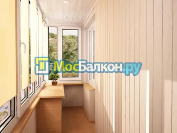 Заказать балкон в Фрязино цена от 1320 руб | Остекление балконов и лоджий МосБалкон