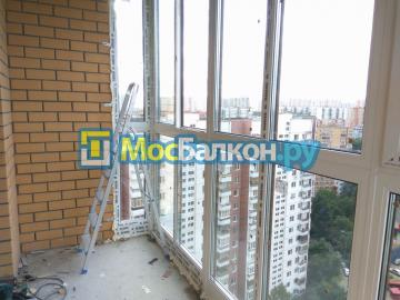 Панорамное остекление балкона в Москве и области