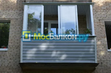 Заказать балкон в Фрязино цена от 1320 руб | Остекление балконов и лоджий МосБалкон
