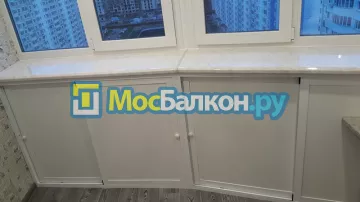 Шкаф на балкон купить в Фрязино на заказ недорого от МосБалкон