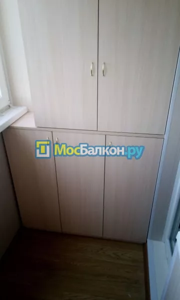 Шкаф на балкон купить в Фрязино на заказ недорого от МосБалкон