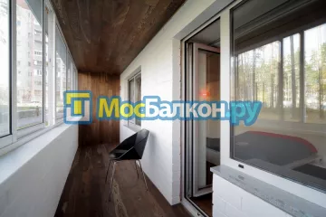 Заказать балкон в Фрязино цена от 1320 руб | Остекление балконов и лоджий МосБалкон