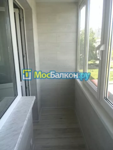 Алюминиевое остекление лоджий под ключ по доступным ценам в Фрязино | МосБалкон