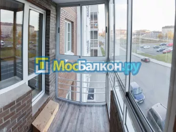 Заказать балкон в Фрязино цена от 1320 руб | Остекление балконов и лоджий МосБалкон