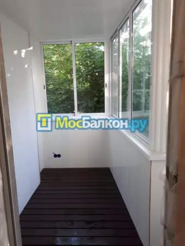Отделка балконов в Фрязино | Отделка балконов и лоджий и обшивка под ключ в МосБалкон
