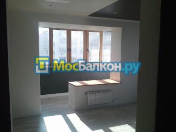 Утепление балкона с объединением с квартирой