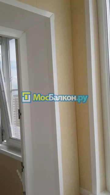 Отделка балкона и лоджии пластиковыми ПВХ панелями в Фрязино от компании МосБалкон