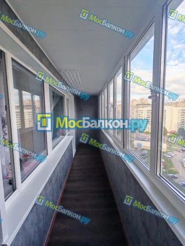Заказать балкон в Фрязино цена от 1320 руб | Остекление балконов и лоджий МосБалкон