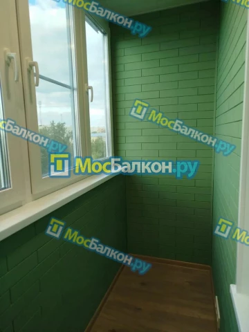 Отделка балконов в Фрязино | Отделка балконов и лоджий и обшивка под ключ в МосБалкон