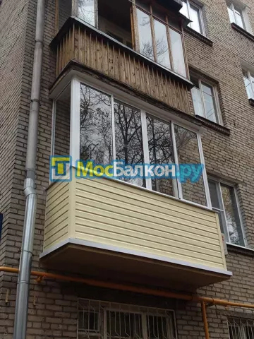 Заказать балкон в Фрязино цена от 1320 руб | Остекление балконов и лоджий МосБалкон