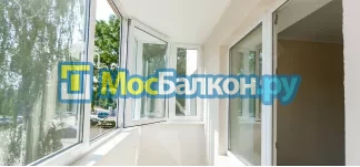 Пластиковое остекление балконов под ключ по доступным ценам в Фрязино | МосБалкон