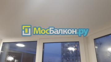Остекление балкона с утеплением и отделкой +  покраской стен