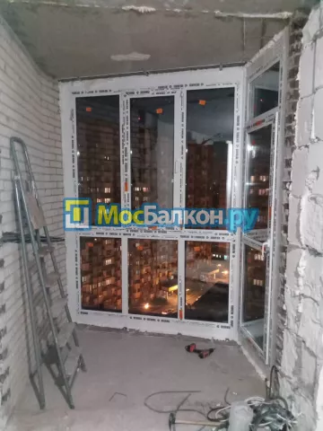 Панорамное остекление заказать под ключ по выгодной цене в Фрязино от компании МосБалкон