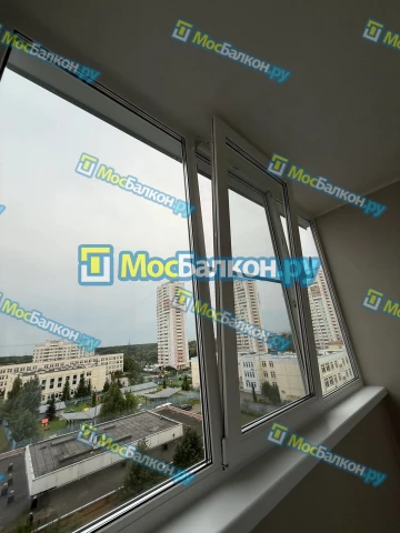 Теплое остекление лоджий под ключ по доступным ценам в Фрязино | МосБалкон
