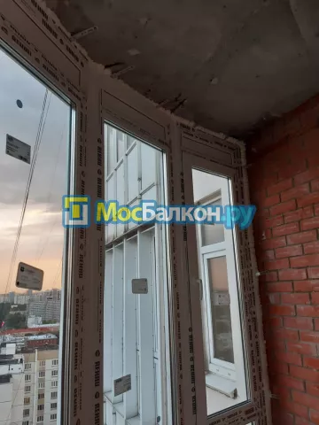 Панорамное остекление заказать под ключ по выгодной цене в Фрязино от компании МосБалкон