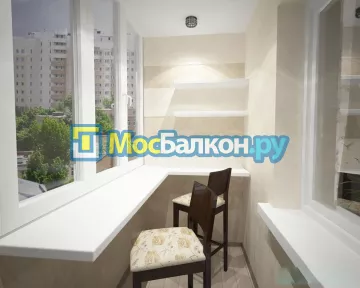 Заказать балкон в Фрязино цена от 1320 руб | Остекление балконов и лоджий МосБалкон