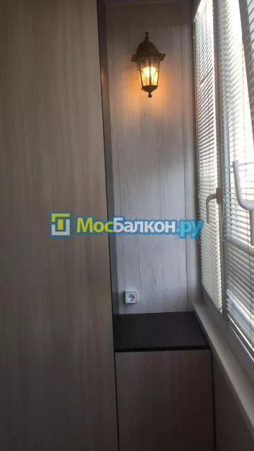 Шкаф на балкон купить в Фрязино на заказ недорого от МосБалкон