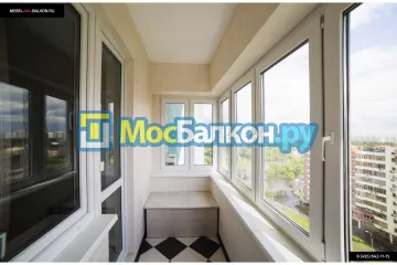 Заказать балкон в Фрязино цена от 1320 руб | Остекление балконов и лоджий МосБалкон