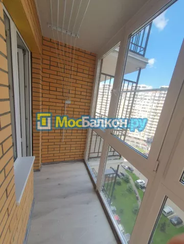 Заказать балкон в Фрязино цена от 1320 руб | Остекление балконов и лоджий МосБалкон