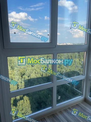 Панорамное остекление заказать под ключ по выгодной цене в Фрязино от компании МосБалкон