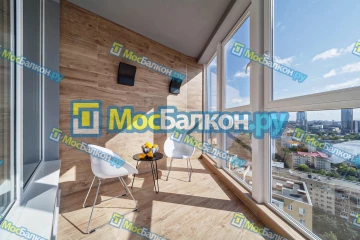 Панорамное остекление заказать под ключ по выгодной цене в Фрязино от компании МосБалкон