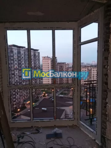 Панорамное остекление заказать под ключ по выгодной цене в Фрязино от компании МосБалкон
