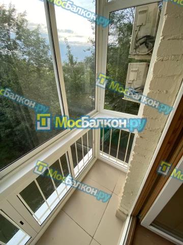 Панорамное остекление заказать под ключ по выгодной цене в Фрязино от компании МосБалкон